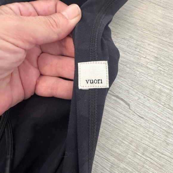 Vuori Daily Legging Drawstring Black Camo 7/8 Length High Rise NO SIZE TAG - Picture 8 of 9